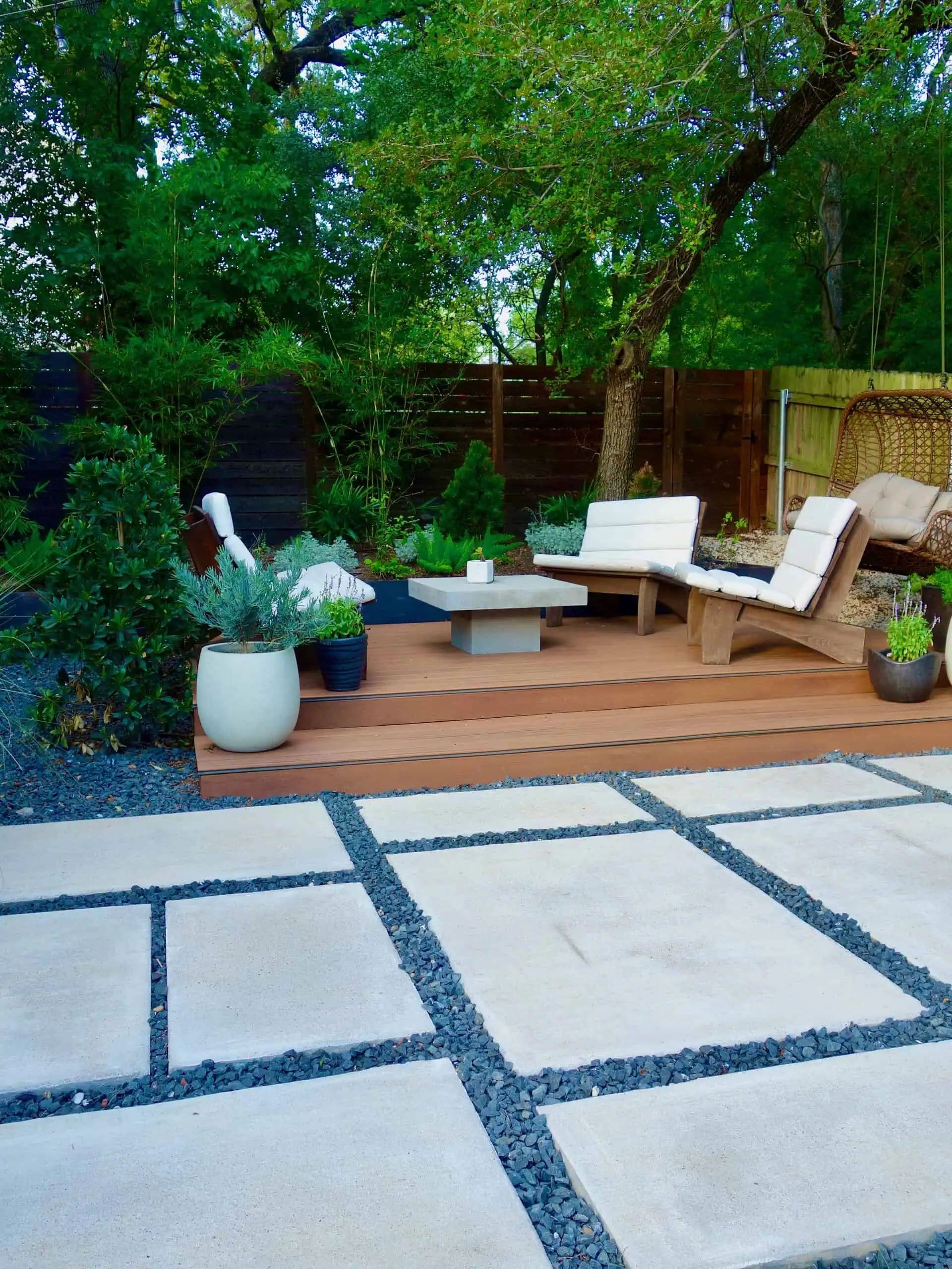 Fire feature Austin TX